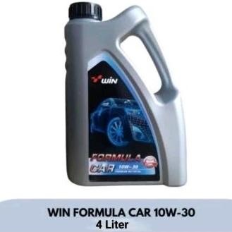 Oli Win Formula Car 10W30 Api SL (4L)/Pelumas Mesin Bensin Win 10W-30/10-W30 (4 Liter) aSt