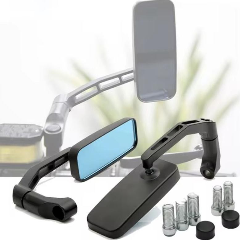 Spion kotak model koso model DYTONA CNC kaca biru universal Vario Aerox Nmax PCX ADV MX king Satria 