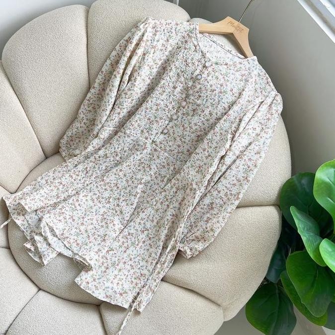 HANA BLOUSE | Long hana | blouse motif lucuu| floral blouse