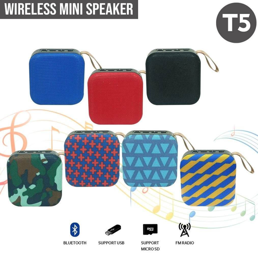 Speaker speker Mini Wireless T5 Bluetooth FM Radio aSt