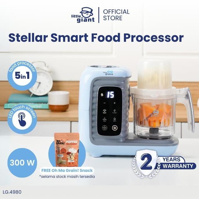 Little Giant Stellar Smart Food Processor
