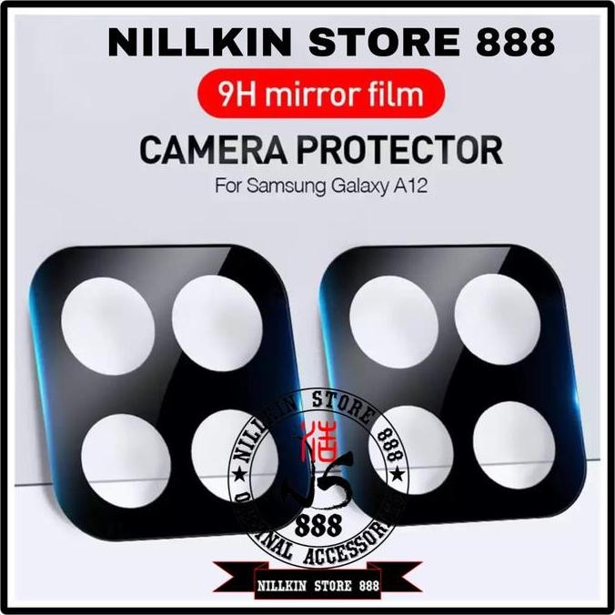 Produk Baru Samsung Galaxy A12 / A125 Tempered Glass Kamera - 3D Lens Protector Pelindung Kaca