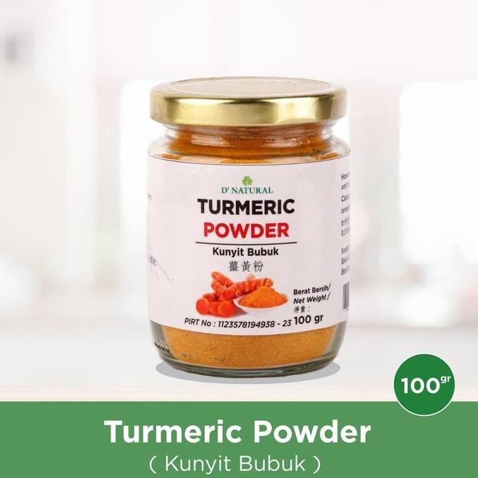 

Diskon! Kunyit Bubuk Halus Alami 100% Murni