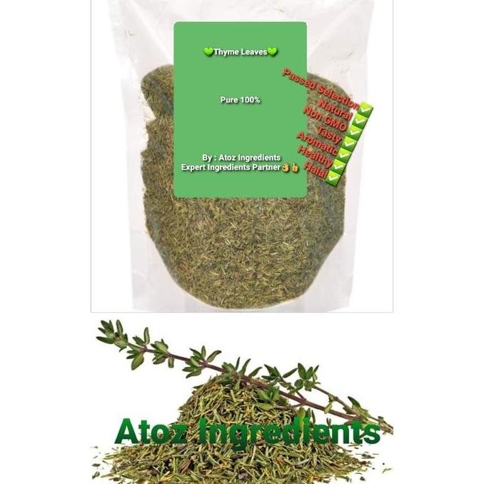 

Diskon! Thyme Leaves Dried 1Kg - Daun Timi Kering Serbuk Import Kualitas Premium