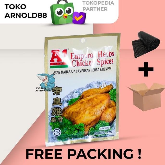 

Diskon! A1 Emperor Herbs Bumbu Spices Ayam - Rempah Dapur Alami