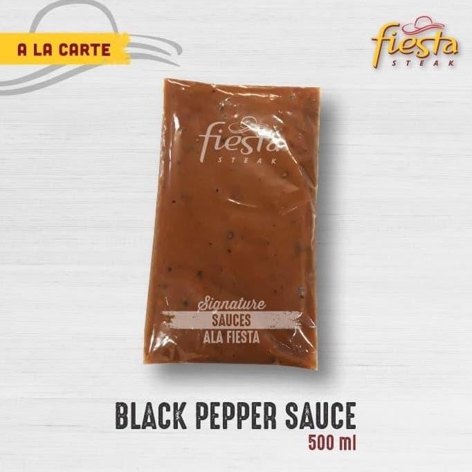 

Fiesta Steak Black Pepper Signature Sauce - Saos H32