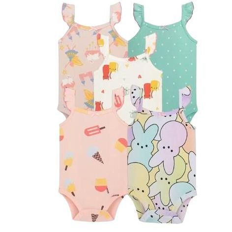 Jumper Pendek Bayi Newborn 5 in 1 / Set Jumpsuit Bayi Baru Lahir / Baju Bayi Laki Laki Perempuan / J