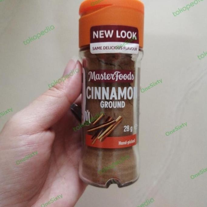 

Diskon! Masterfoods Cinnamon Ground 28 Gram / Bubuk Kayu Manis Botol