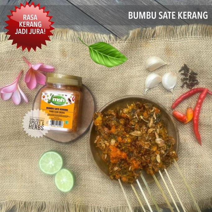 

Diskon! Bumbu Sate Kerang 180Gr Bumbu Siap Pakai Rasa Khas Pedas Gurih