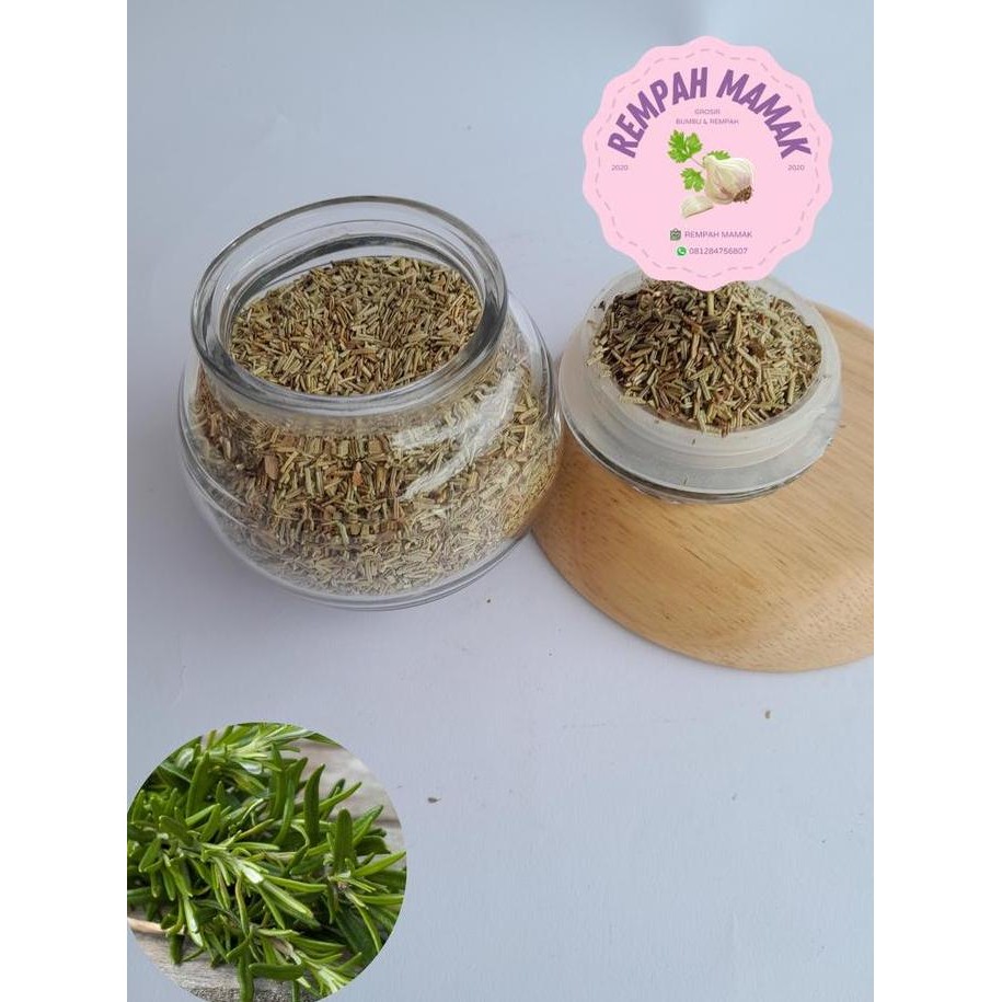 

Diskon! Rosemary Kering 500Gr Rosemary Dry Leaves Import Turkey Rempah Herbal