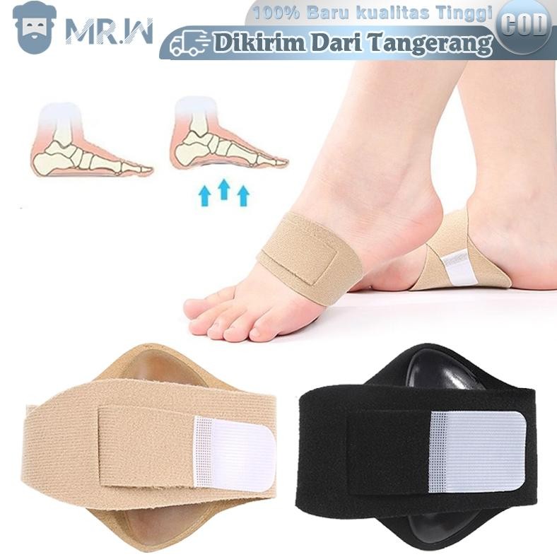 Sepasang Arch Support Insole Velcro Flat Foot Insole Flat Foot Arch Support Alas Kaki Insole Sepatu