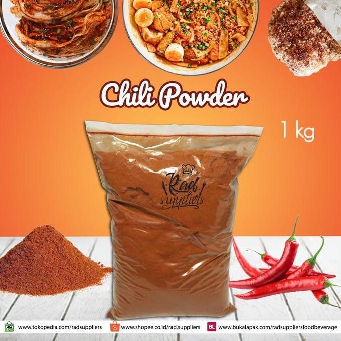 

Diskon! Bubuk Cabai Chili Powder 1 Kg - Bubuk Cabe Merah Halus