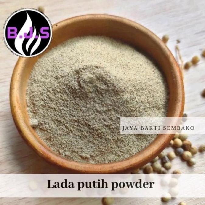 

Diskon! Lada Putih Bubuk 500Gr / White Pepper Powder Premium Bumbu Dapur