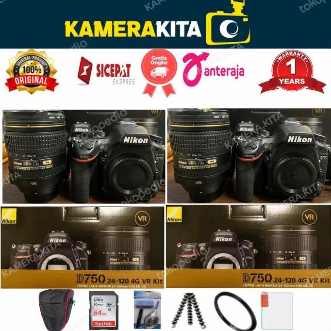 Nikon D750 Kit 24-120Mm / Kamera Nikon D750 Kit 24-120Mm / Nikon D750