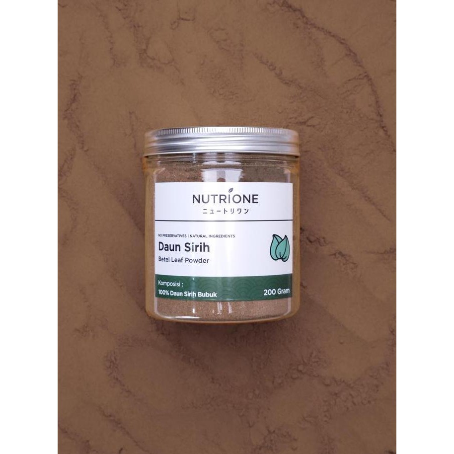 

Diskon! Daun Sirih Bubuk Premium 1 Kg - Betel Leaf Powder Nutrione