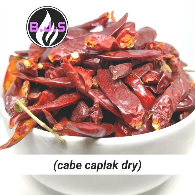 

Diskon! Cabe Caplak Kering 500Gr / Cabai Caplak Kering Pedas Super