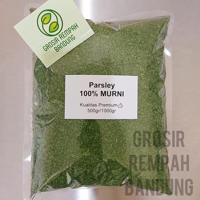 

Diskon! Parsley Kering Import 100Gr | Daun Peterseli Kering Usa Grade A