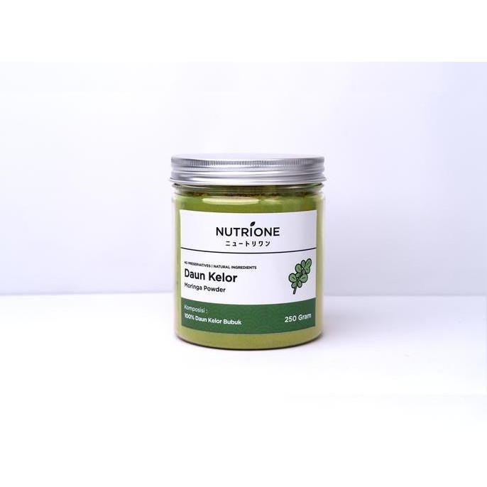 

Diskon! Daun Kelor Bubuk Premium Nutrione 1 Kg - Moringa Powder