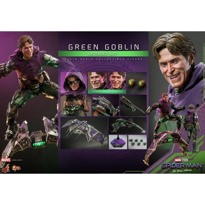Hot Toys Green Goblin Upgraded Suit No Way Home Deluxe MMS 674