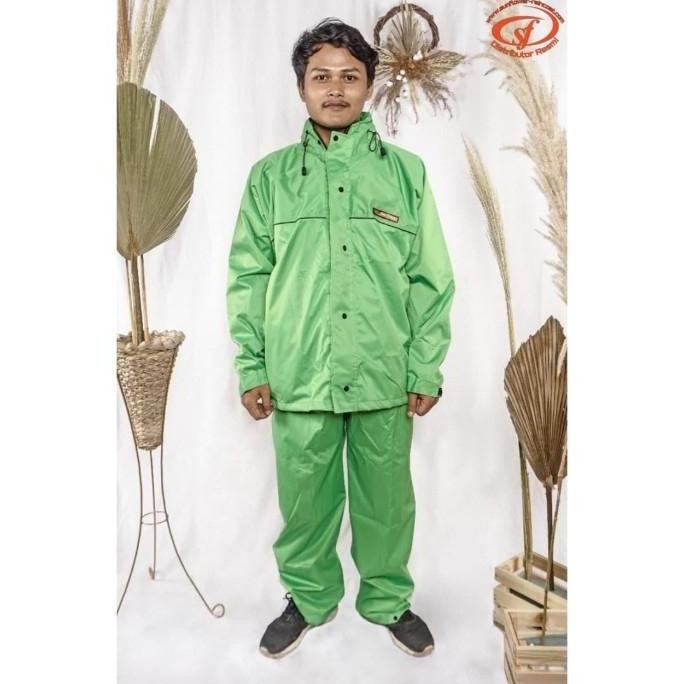 ORI - JAS HUJAN SUNFLOWER XXXL JUMBO DEWASA SETELAN ANTI AIR OUTDOOR