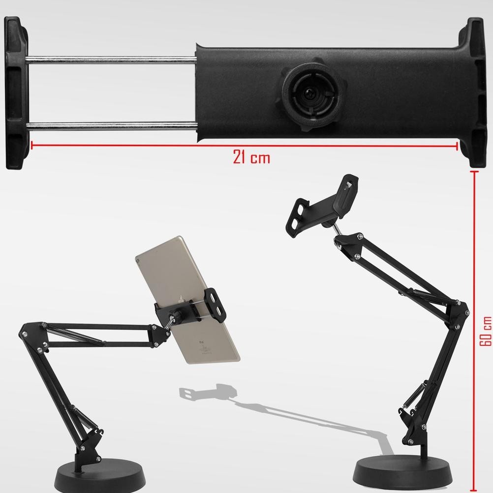 Holder Putar Multifungsi Universal 5.1-10.5 Inch Tablet Holder Tripod Lazypod Hp Tongkat Hp Stand Ho