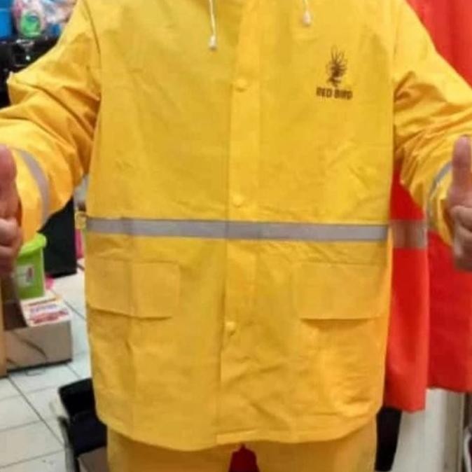 ORI - JAS HUJAN SETELAN BAJU CELANA DEWASA ANTI BOCOR WATERPROOF