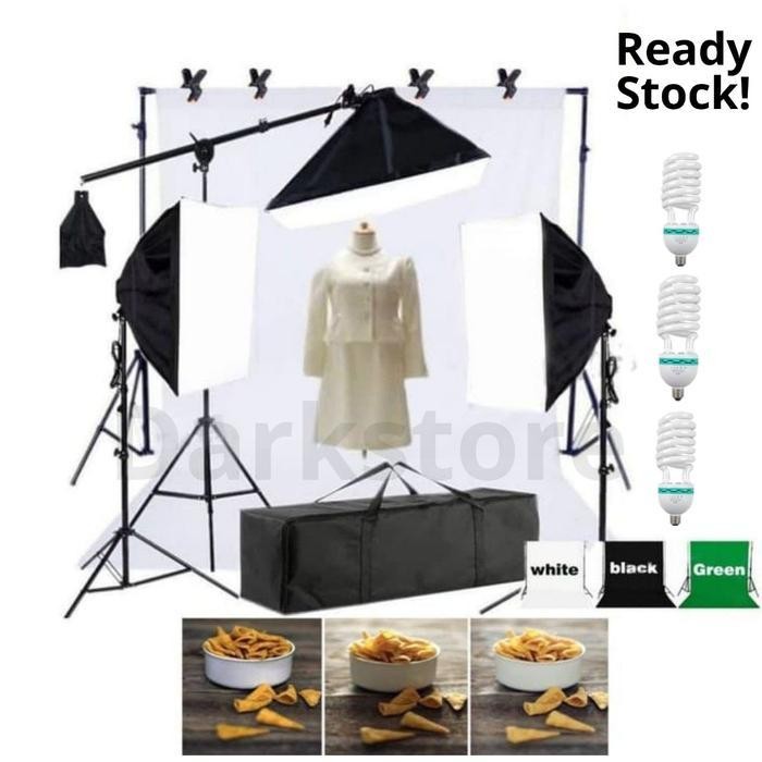 Sf Lighting Studio Boom Arm Top Lighting Lampu Studio