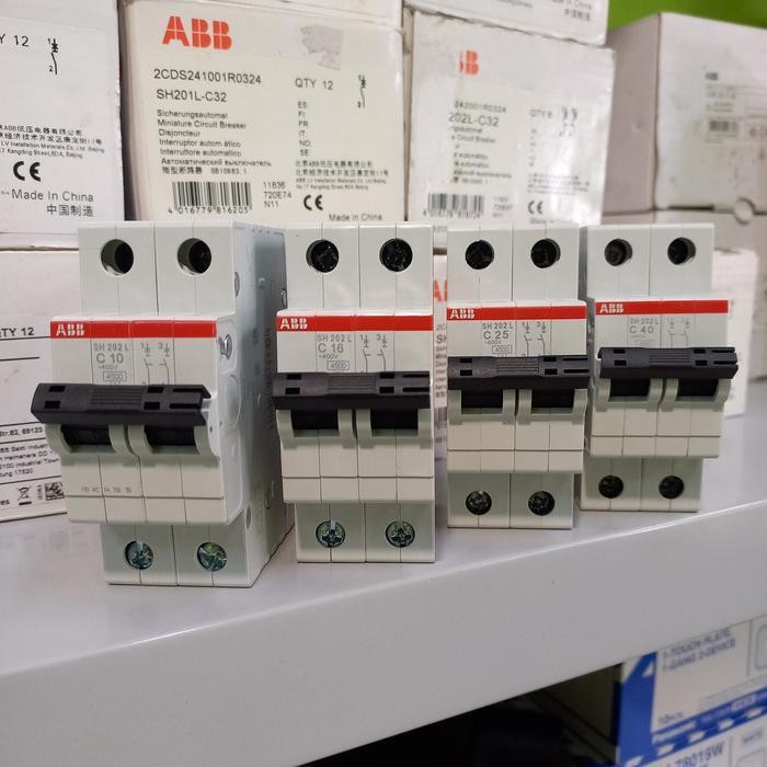 Mcb ABB 2P 10A 16A 25A 32A 40A