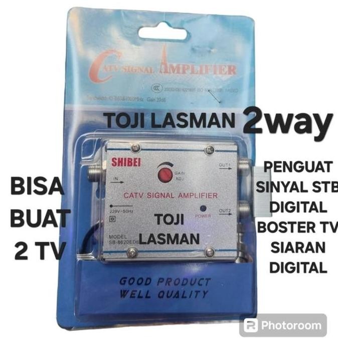 TERMURAH - boster shibei v signal amplifier boster parabola