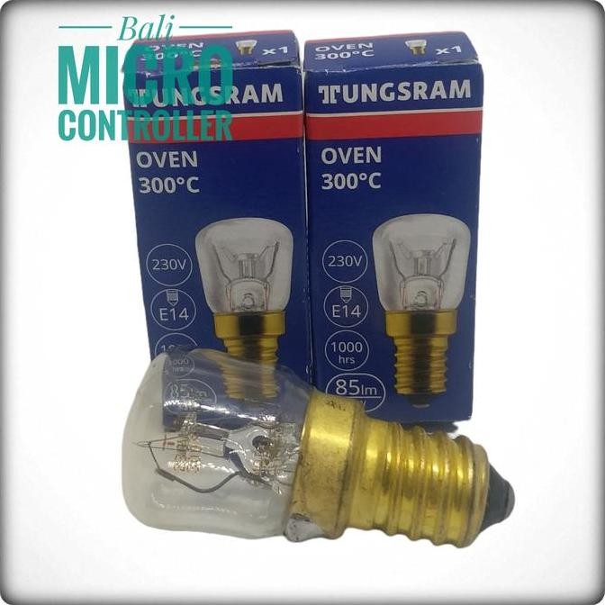Lampu Oven Tungsram 15W E14 Tahan Panas 300C