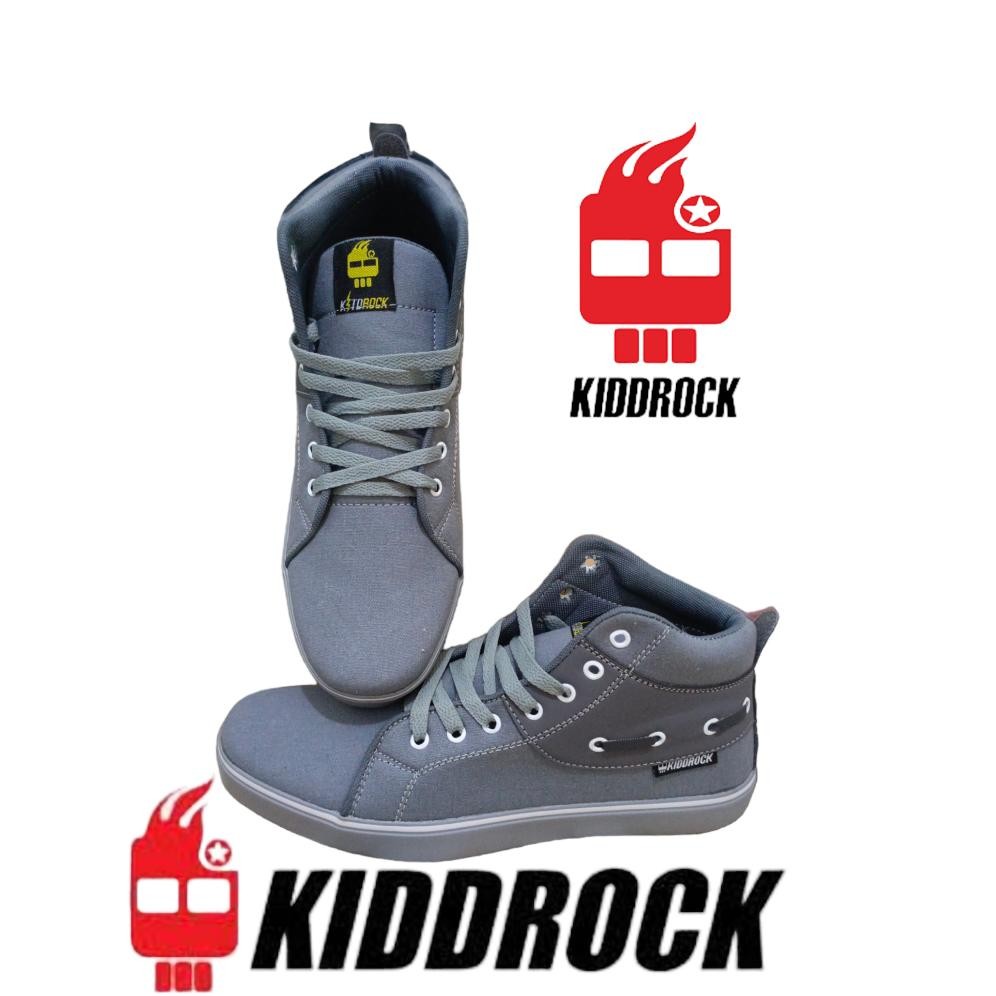 DB40>> Sepatu Kiddrock Pria Dewasa Semi Boot New Fashion High Class