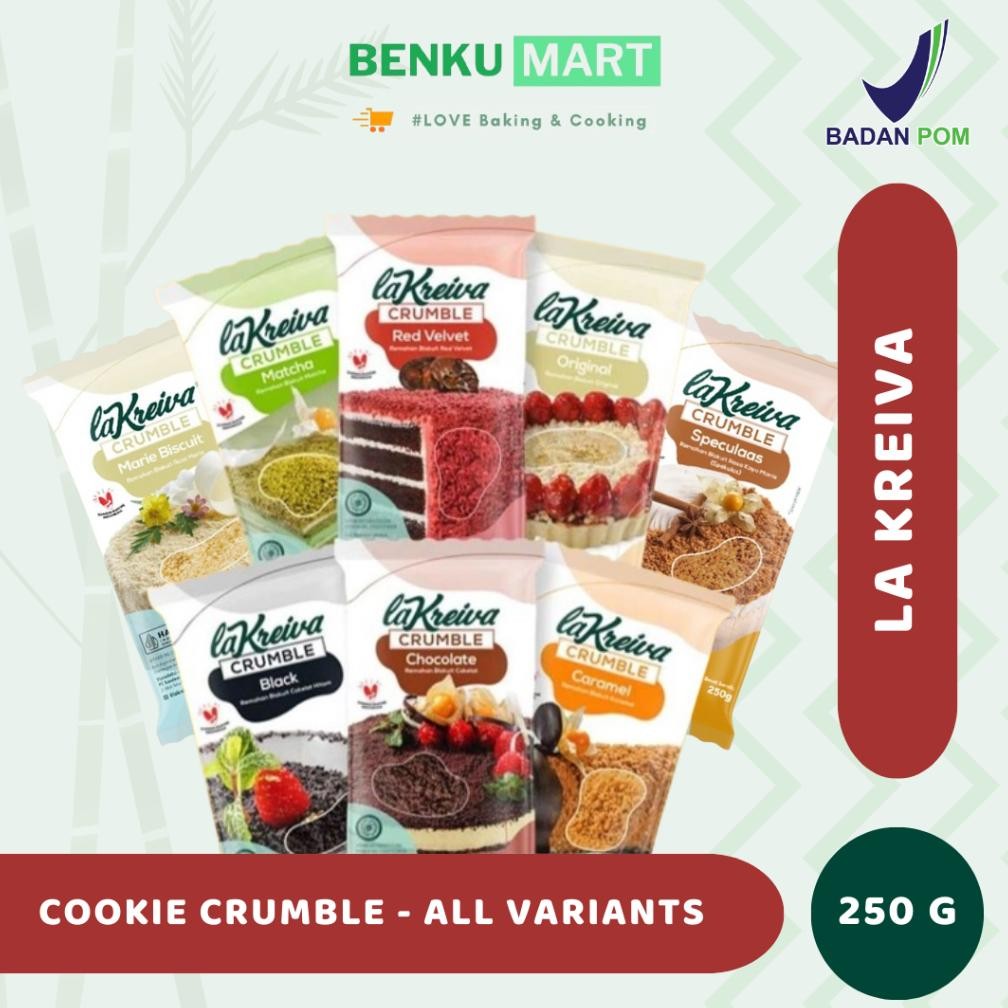

Crumble La Kreiva 250gr | Cookie Crumb aSt