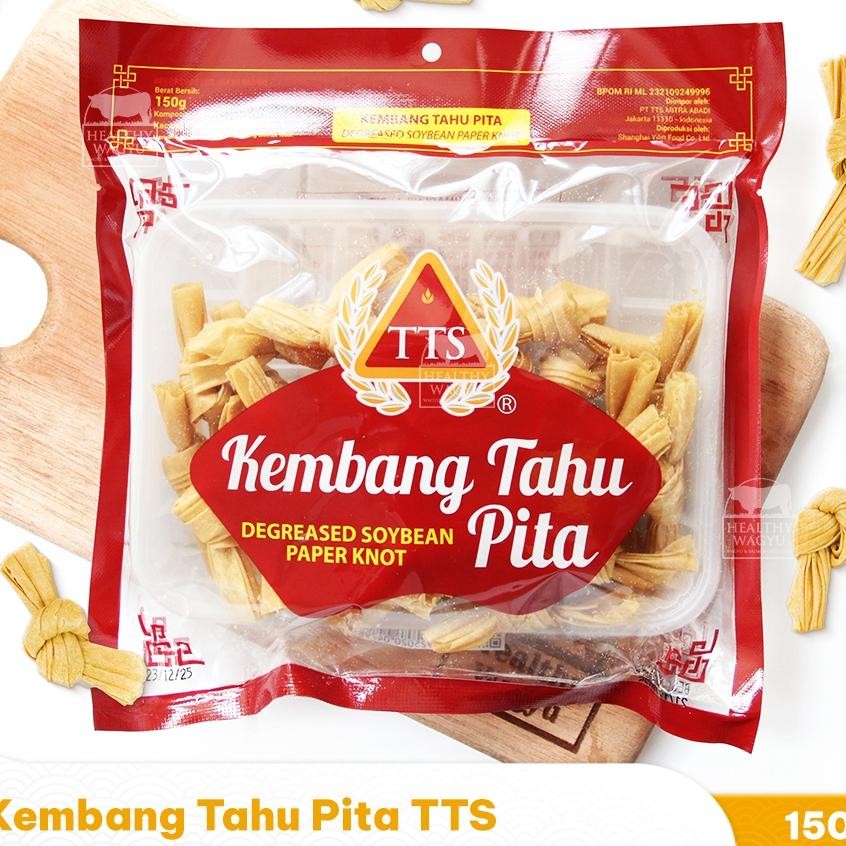 

TTS Kembang Tahu Pita / Soybean Paper Knot 150gr Paperknot aSt