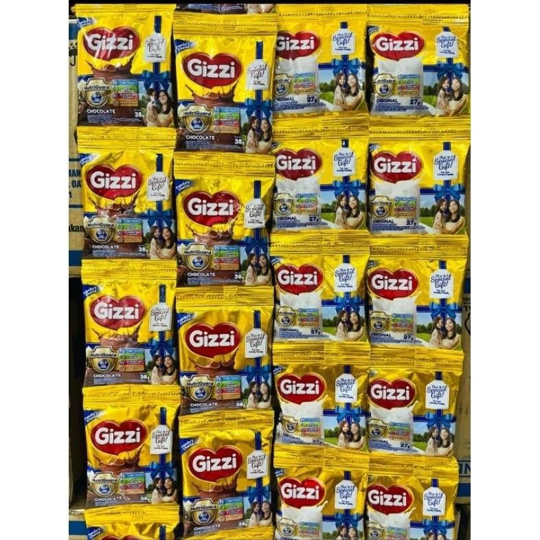 

12 Sachet Susu Bubuk GIZZI Exp Feb.2026 aSt