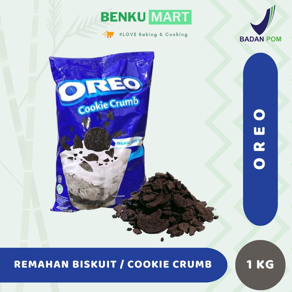 

Oreo Cookie Crumb 1 kg aSt