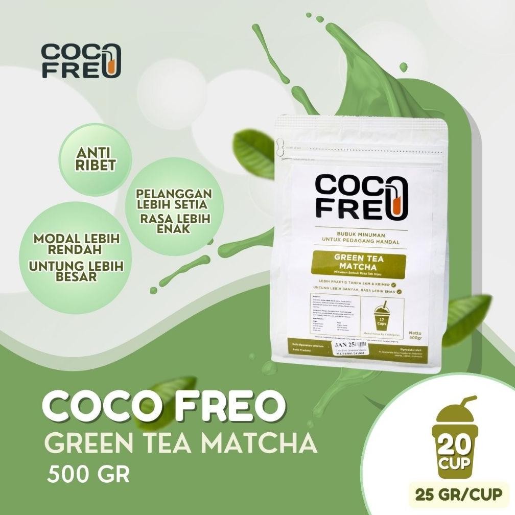 

Bubuk Minuman Green Tea Matcha Powder - Cocofreo aSt