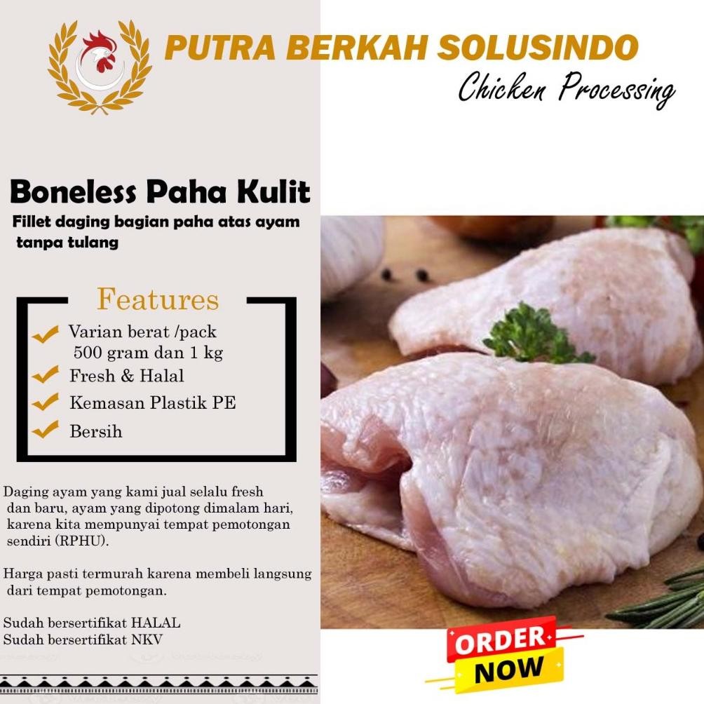 

Fillet paha kulit Ayam Fresh Murah aSt