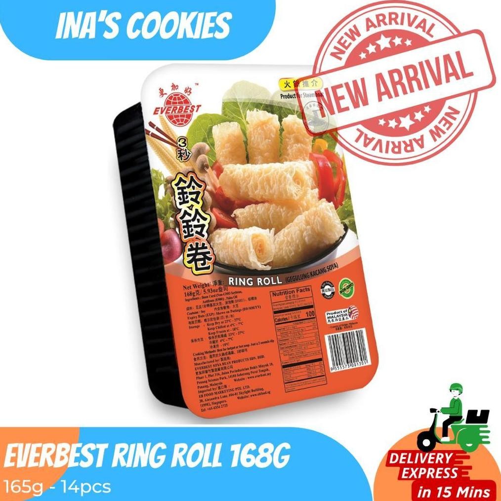 

Everbest Ring Roll - Kembang Tahu Gulung - Kulit Tahu 165g aSt