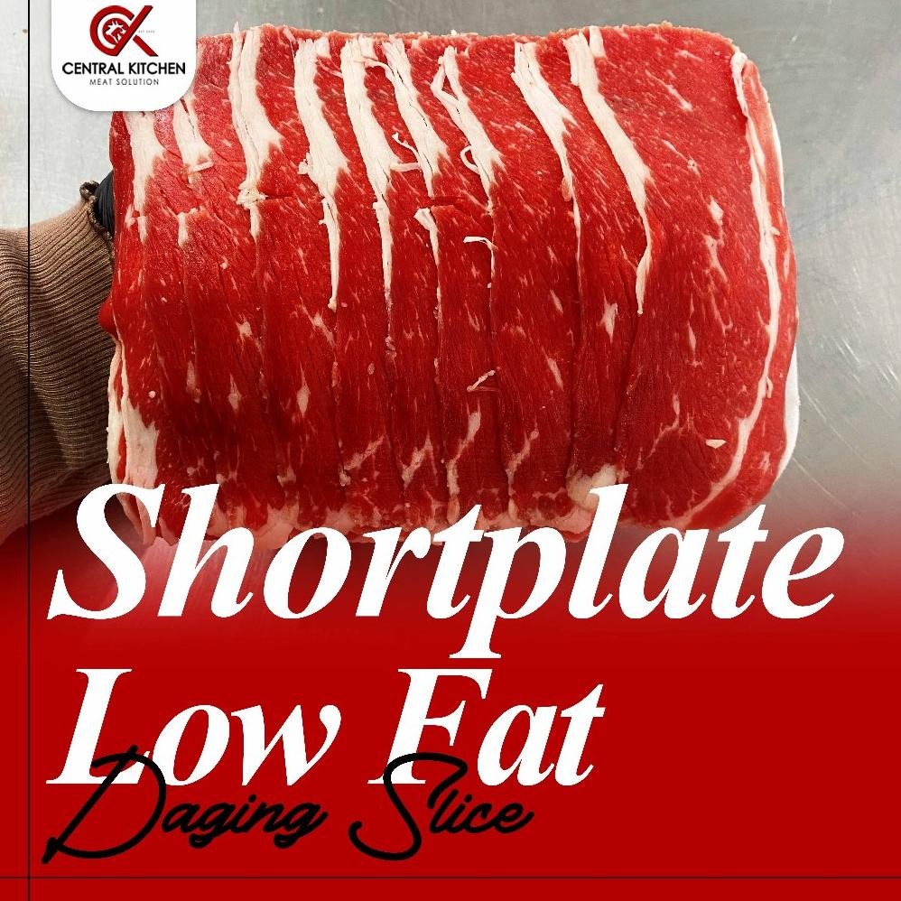 

AUS Shortplate Low Fat / Beef Slice / Daging Slice RendahLemak aSt