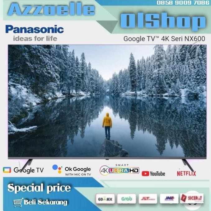 NEW Panasonic 65NX600G 4K UHD Smart Google Digital Tv/TH-65NX600G