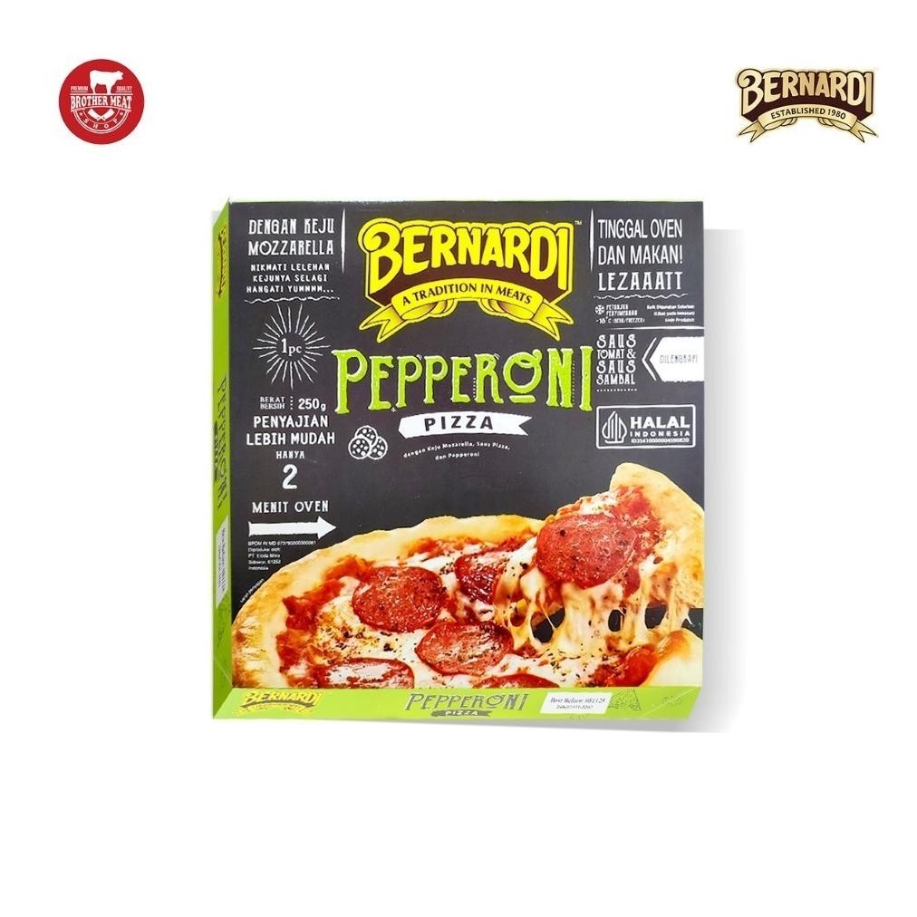 

BERNARDI Pepperoni Pizza Frozen 260gr - Brothermeatshop aSt