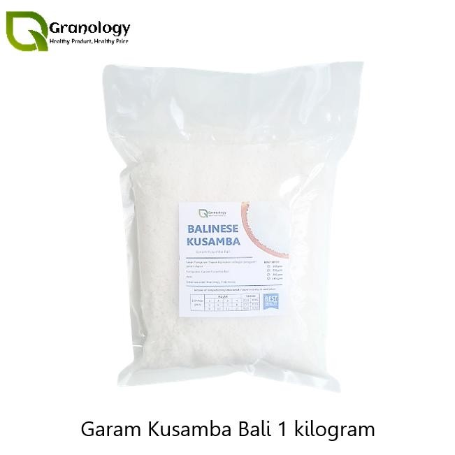 

Garam Kusamba Organic / Organic Kusamba Salt (1 kilogram) by Granology aSt