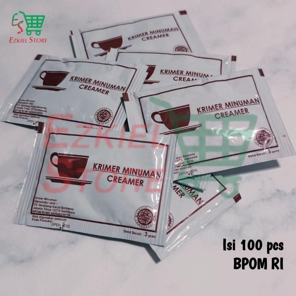 

Creamer Sachet | Krimer Non Dairy Isi 100 Pcs aSt