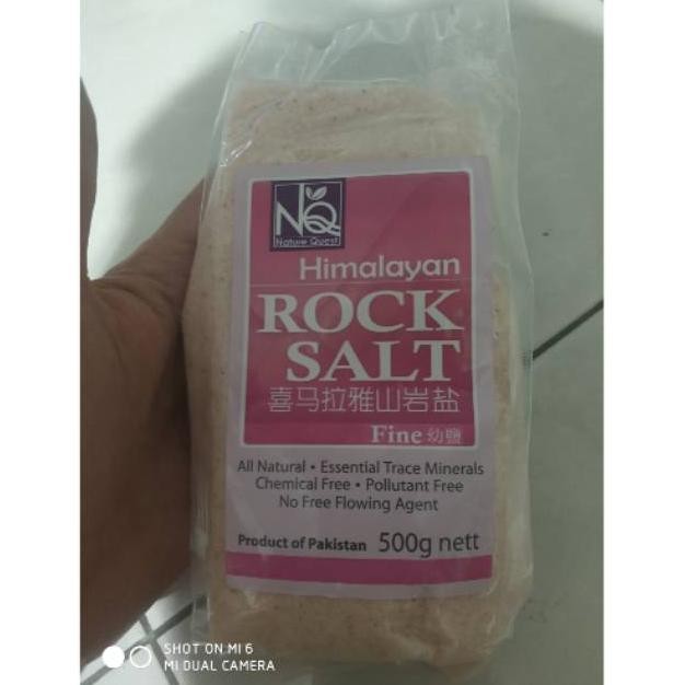 

Himalayan Salt Fine Garam Himalaya Halus 500 Gram Organic aSt