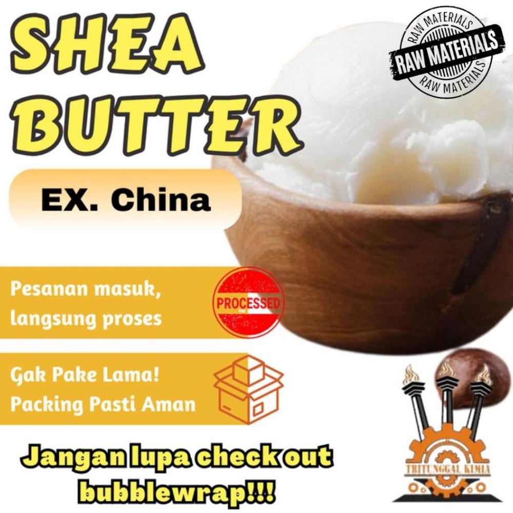 

Shea Butter 100Gr Asli Ex. CHINA Pure Shea Butter Refined Cold Pressed aSt