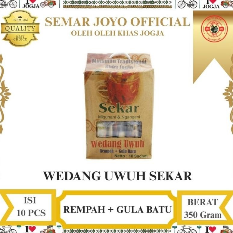 

WEDANG UWUH SEKAR | minuman Khas Bantul Jogja isi 10 aSt