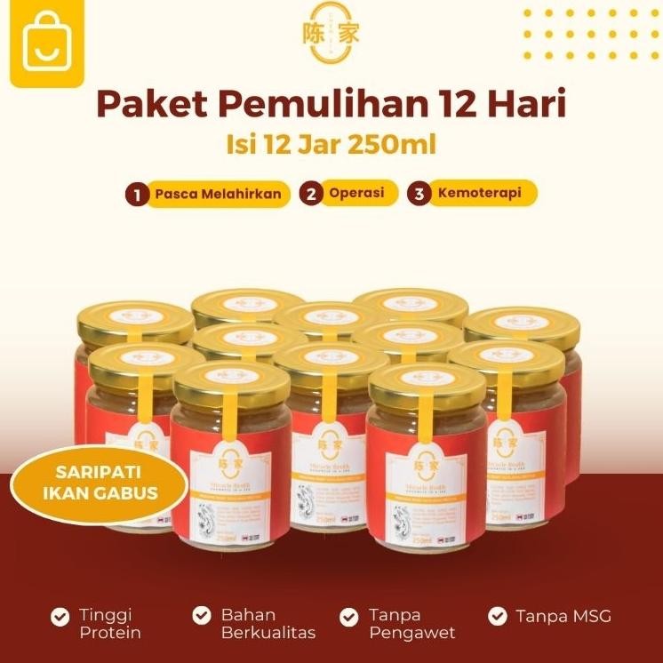 

Miracle Broth Kaldu Gabus 12 Pcs X 250Ml 83 Kaldu Ikan Gabus