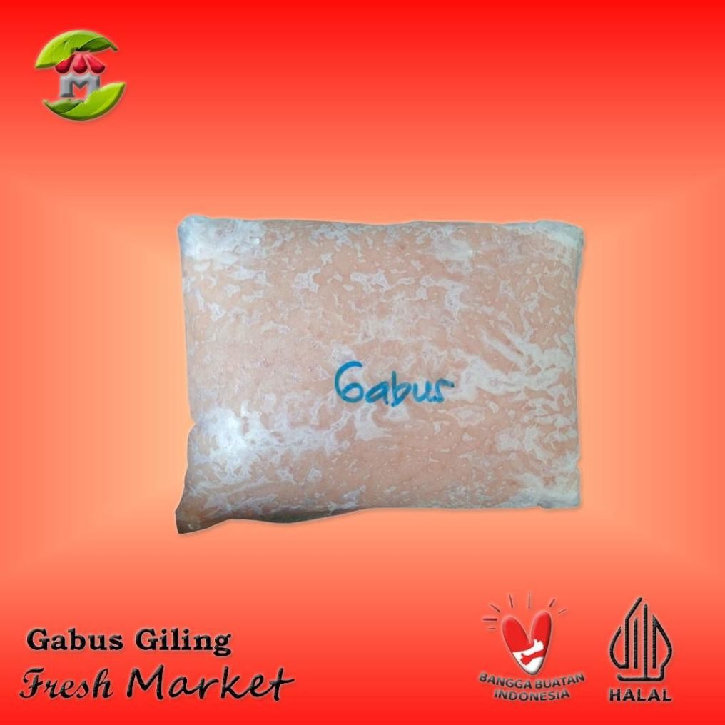 

[JAKTIM] Daging Ikan Gabus Giling Frozen 1kg aSt