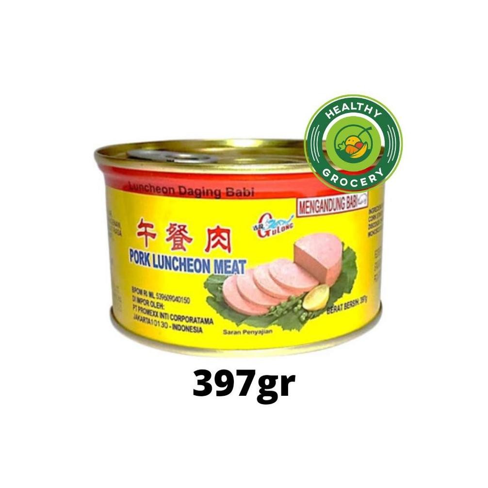

Gulong Pork Luncheon Meat 397gr / Daging Babi Olahan aSt