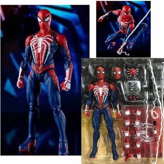 Shf Spiderman PS4 Advanced Suit Action Figure